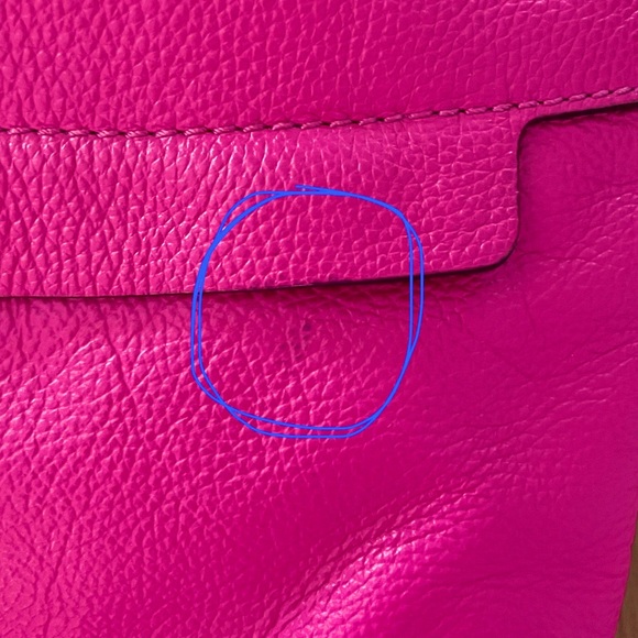 Kate Spade Starla Grant Park Bag in Bright Pink Leather Crossbody Shoulder Purse - Picture 15 of 15